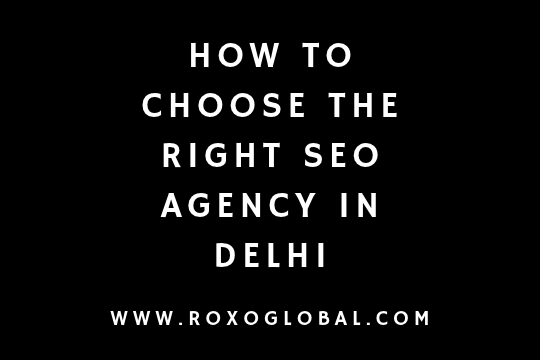How to Choose the Right SEO Agency in Delhi for Small Businesses in 2026